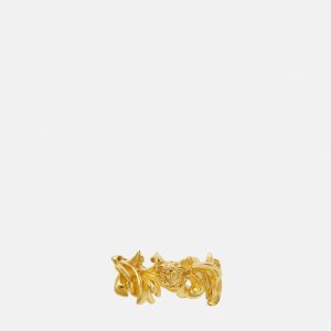 VERSACE Barocco Leaf Ring