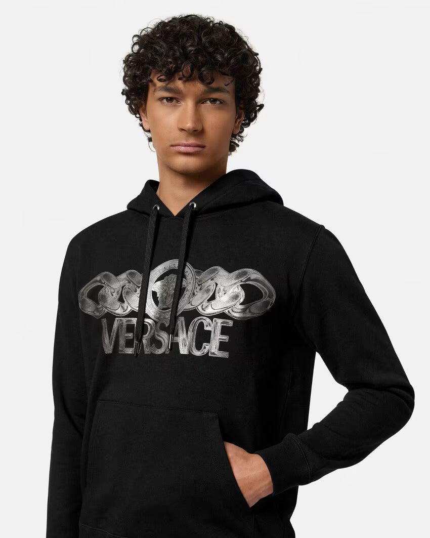 Versace MEDUSA ON CHAIN HOODIE - Image 3