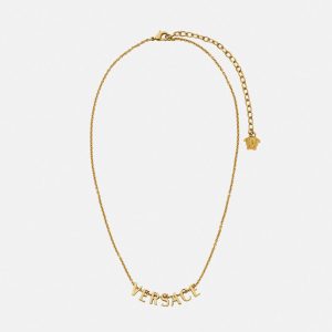 VERSACE LOGO NECKLACE