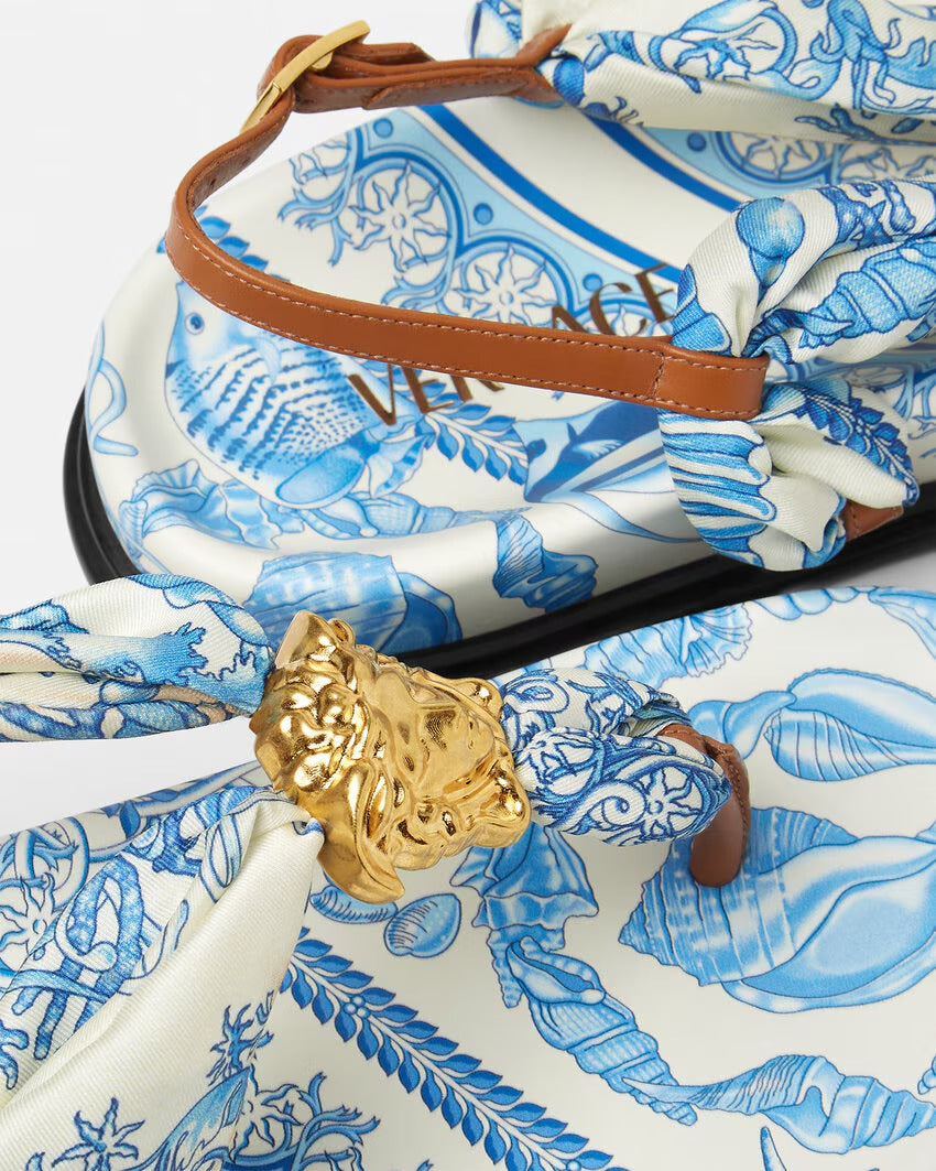 VERSACE Underwater Barocco La Medusa Sandals - Image 3