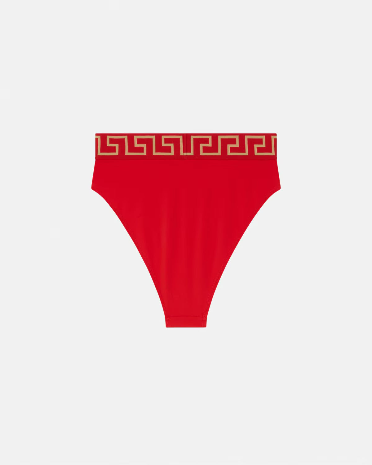 VERSACE Greca Border High Waist Bikini Bottoms - Image 3