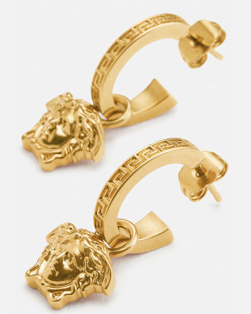 VERSACE La Medusa Hoop Earrings - Image 2