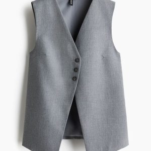 H&M Long Suit Vest