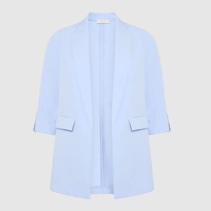LAURA Open-Front Longline Blazer