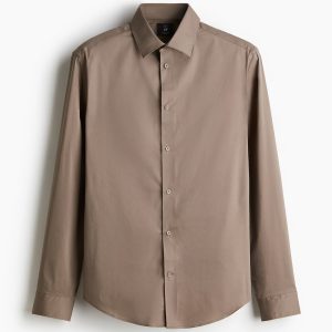 H&M Slim-Fit Stretch Shirt
