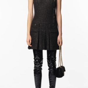 CHANEL  Dress Tweed