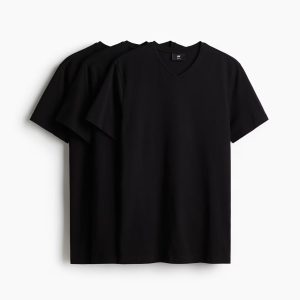 H&M 3-pack Slim-Fit V-Neck T-Shirts
