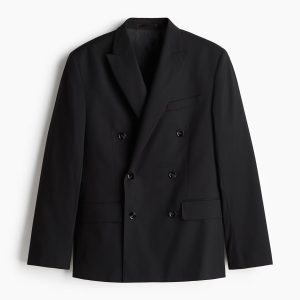 H&M Regular-Fit Double-Breasted Jacket