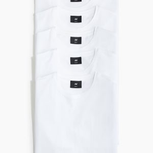 H&M 5-pack Slim Fit T-shirts