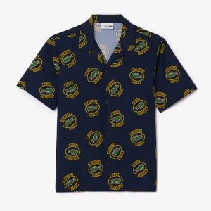 Lacoste Men's Regular Hawaii Fit UV Protect Golf Shirt