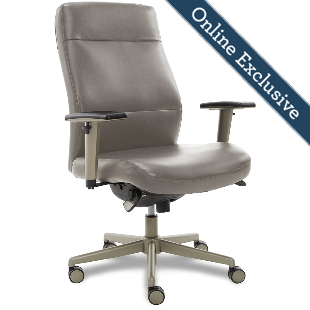 Lazboy Baylor Executive Office Chair, Grey