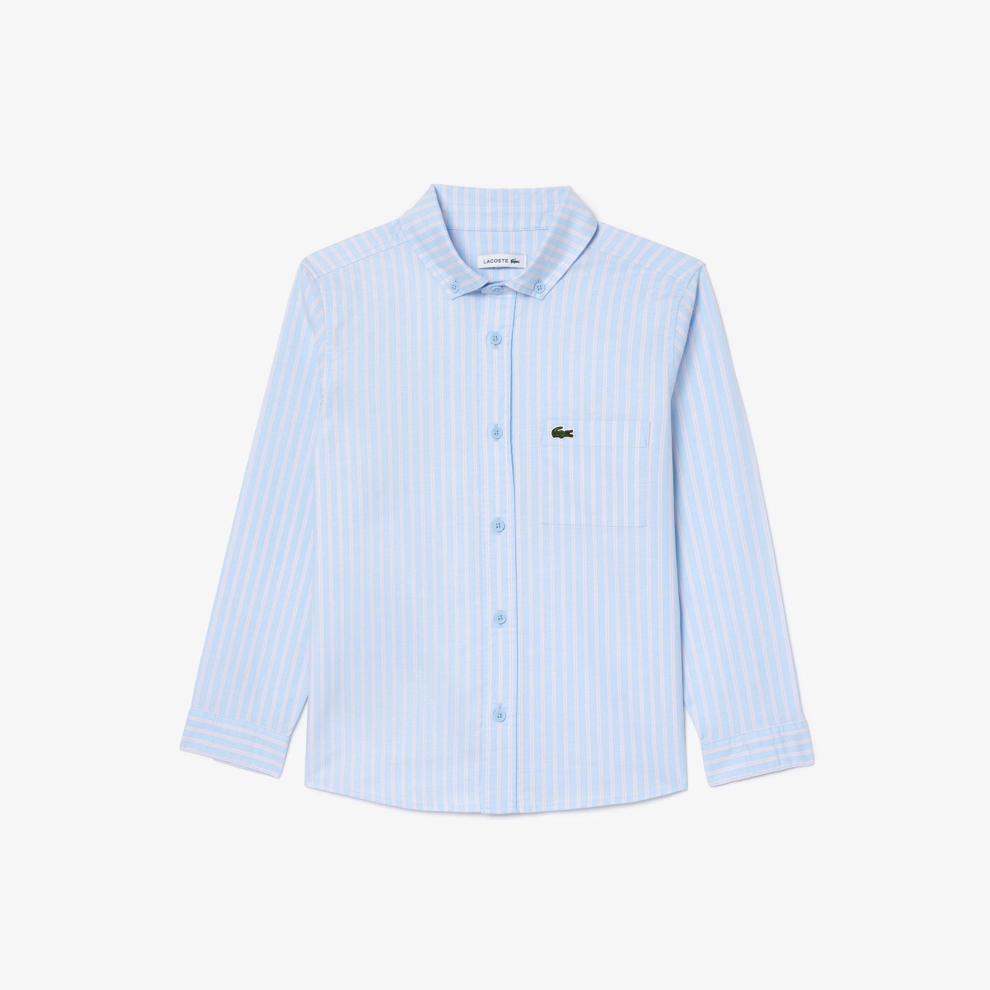Lacoste Kids' Striped Oxford Shirt