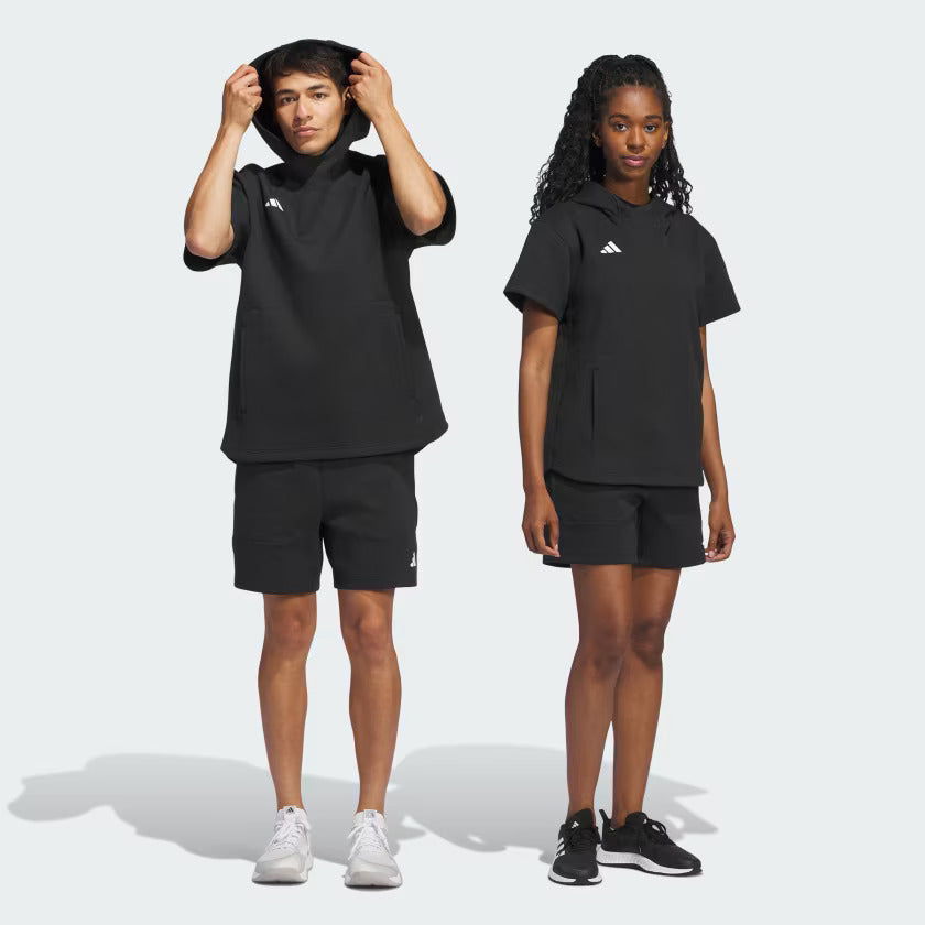 Adidas Dugout Short Sleeve Hoodie (Gender Neutral) - Image 2