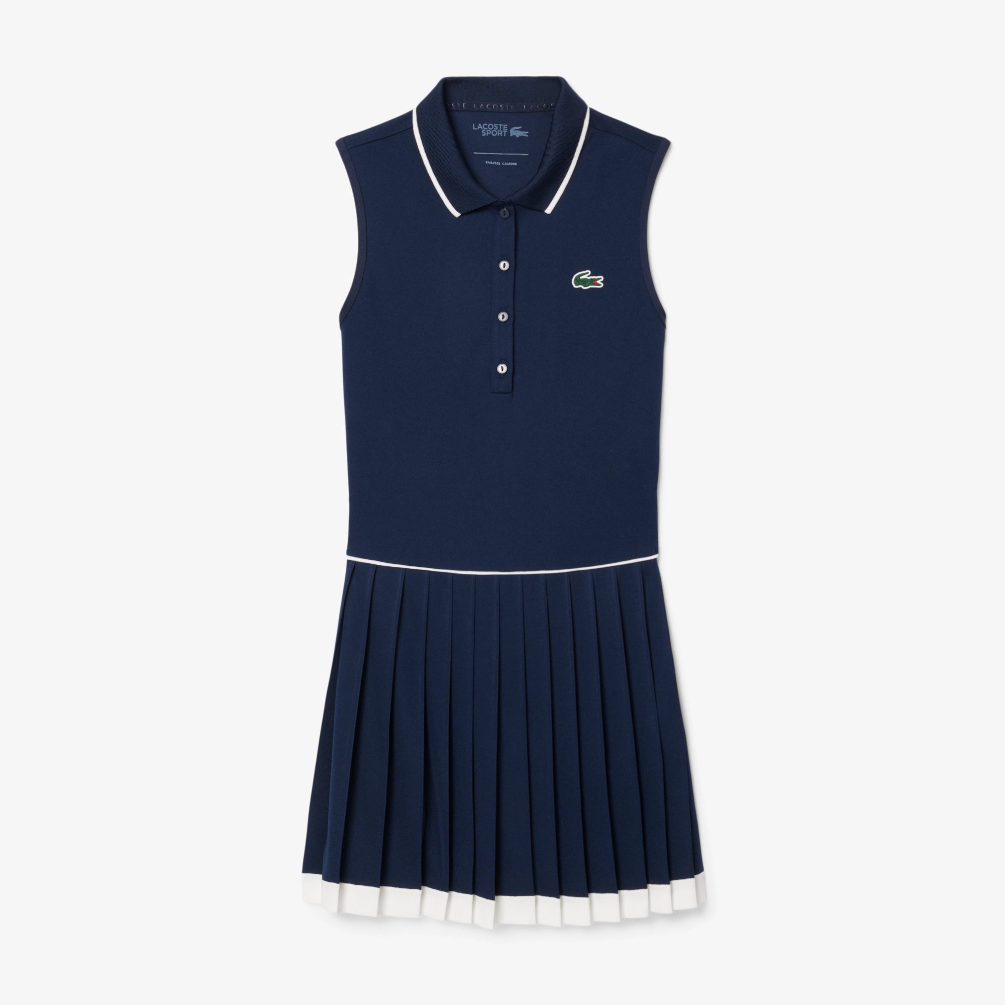 Lacoste Women's Ultra Dry Tennis Heritage Dress