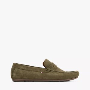 Tommy Hilfiger Suede Driving Loafer