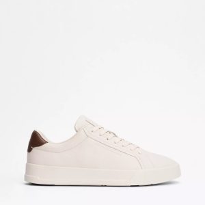 Tommy Hilfiger Pebbled Leather Court Sneaker