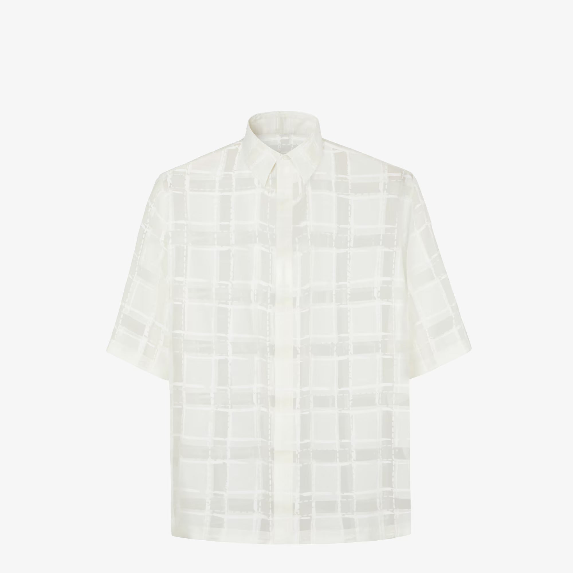 Fendi Shirt White organza shirt