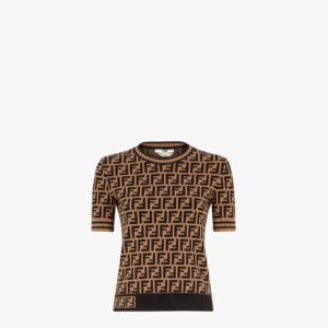 Fendi Fabric FF motif sweater