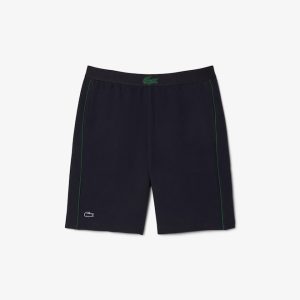 Lacoste Men's Textured Knit Lounge Shorts