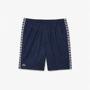 Lacoste Men's Monogram Band Tennis Shorts