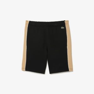 Lacoste Men's Regular Fit Colorblock Fleece Shorts