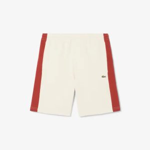 Lacoste Men's Cotton Fleece Colorblock Shorts