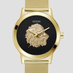Guess Gold-Tone Analog Watch