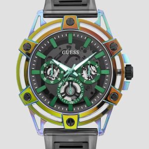 Guess Multicolored Multifunction Silicon Watch