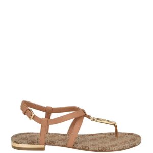 Guess Meaa Chain T-Strap Sandals
