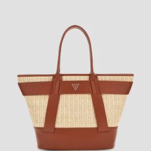 Guess Tuane Raffia Tote