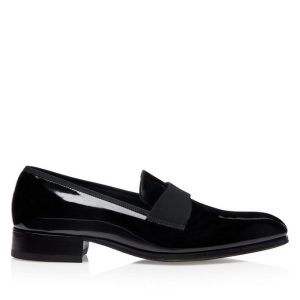 TOM FORD PATENT LEATHER EDGAR EVENING SLIPPER