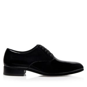 TOM FORD PATENT LEATHER EDGAR EVENING LACE UP