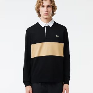 Lacoste Men's Relaxed Fit Cotton Rugby Shirt