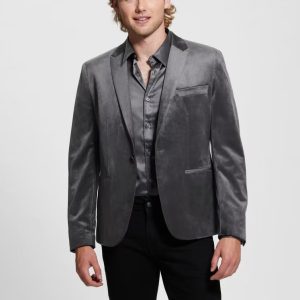 Guess Fulham Velvet Blazer