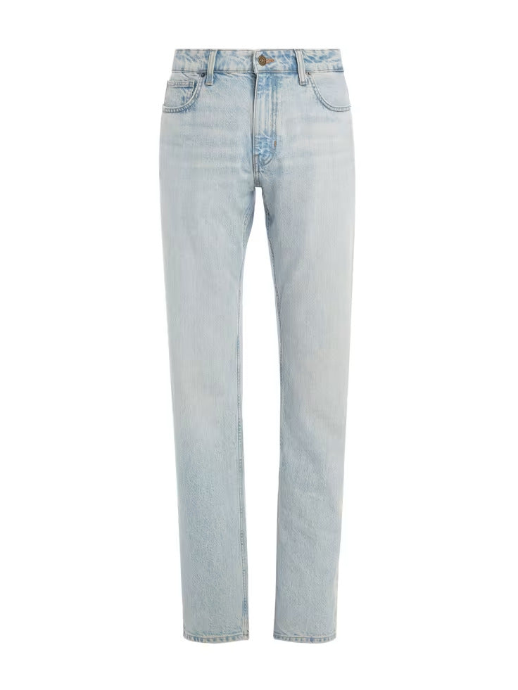 Blue denim wash