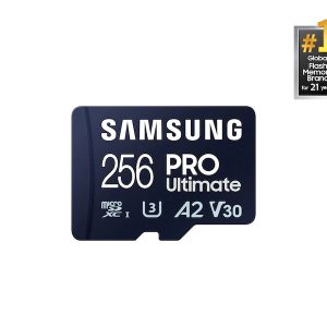 Samsung PRO Ultimate 256 GB microSDXC Card UHS-I + Adapter