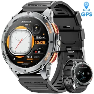 Mingdaln GPS Military Smart Watch for Men