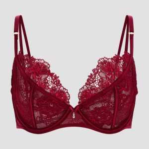 Guess Rebecca Floral Lace Balcony Bra