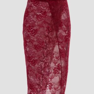 Guess Rebecca Floral Lace Skirt