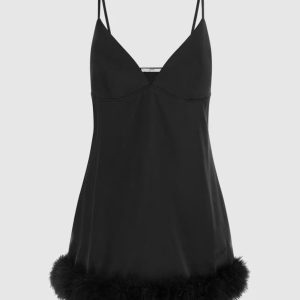 Guess Eco Mini Feather Slip Dress