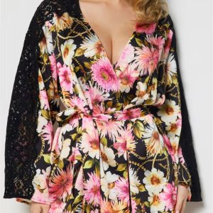Guess Eco Rose Floral Robe