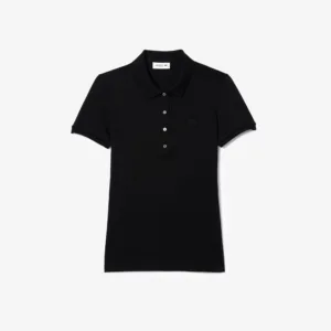 Lacoste Women's L.12.D Slim Fit Stretch Mini Piqué Polo