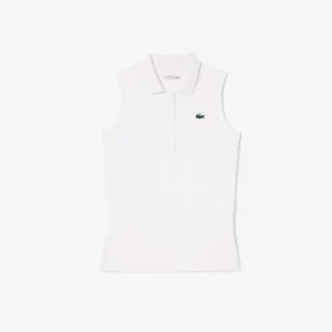 Lacoste Women's Slim Fit UV Protect Stretch Golf Polo