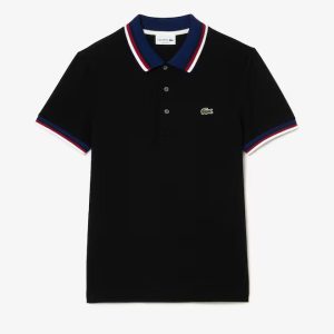Lacoste Men's Regular Fit Stretch Mini Piqué Polo