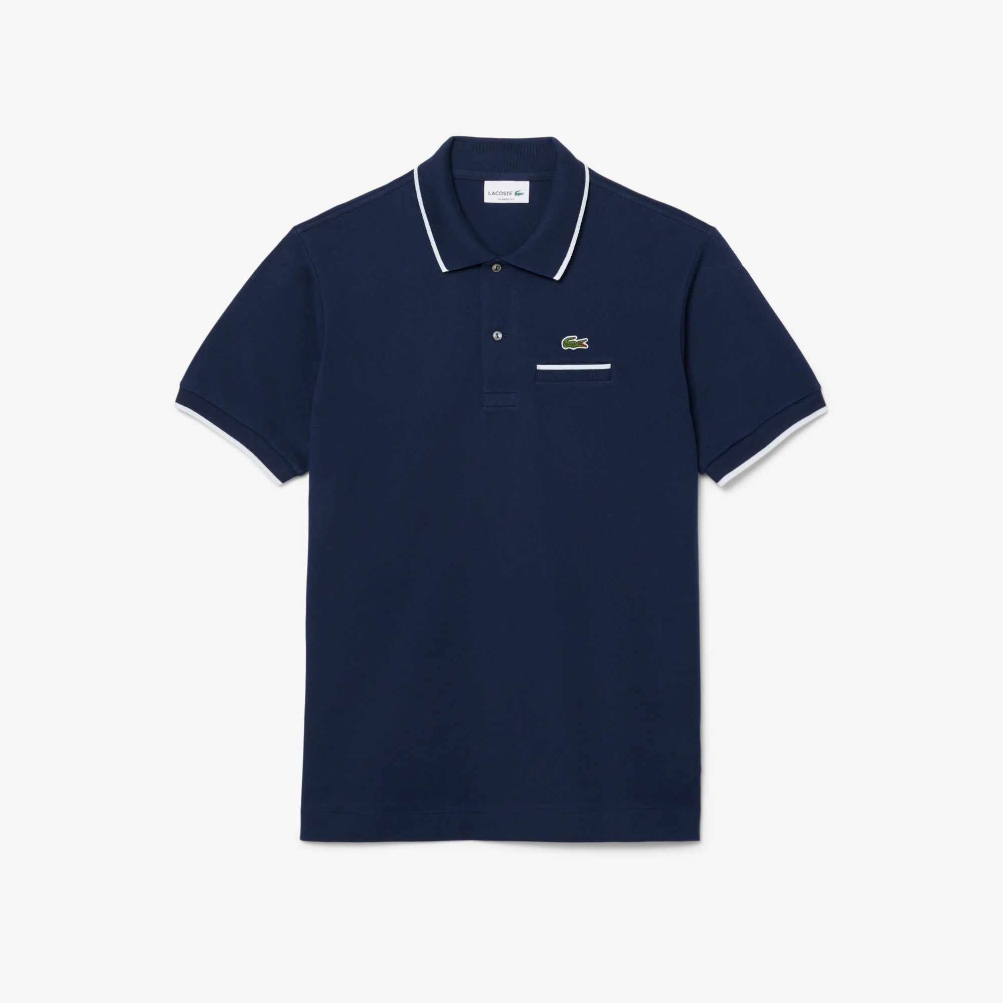 Lacoste Men's Classic Fit Pocket Accent L.12.12