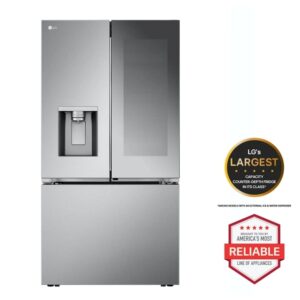 LG LRYKC2606S 26 cu. ft. Counter-Depth French Door Refrigerator - Stainless Steel