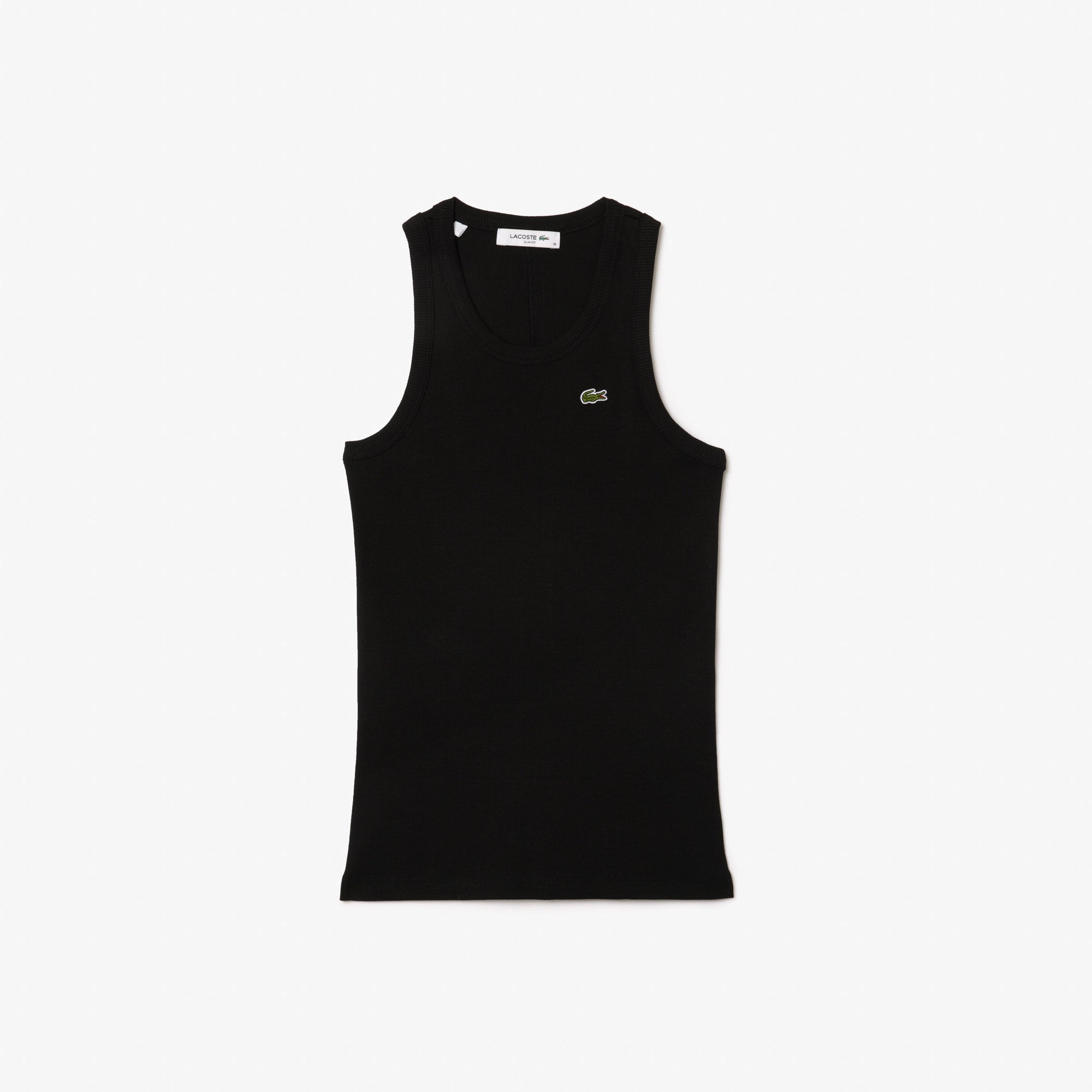 Lacoste Women's Slim Fit Cotton Tank Top