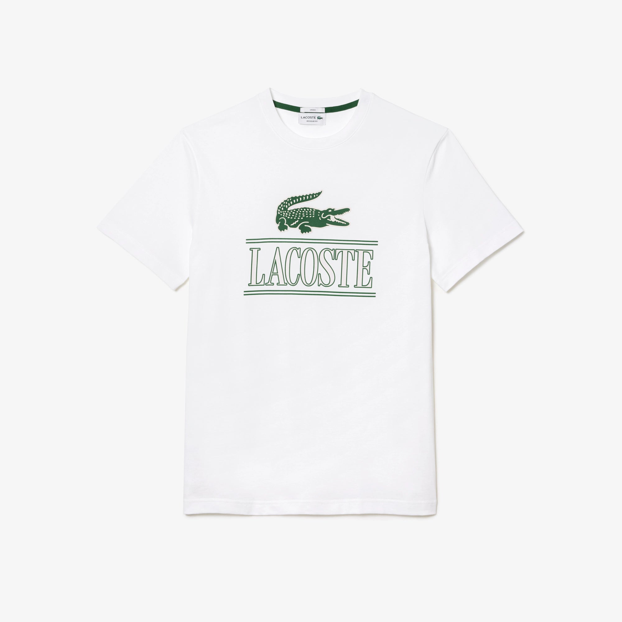 Lacoste Unisex Print Cotton T-Shirt