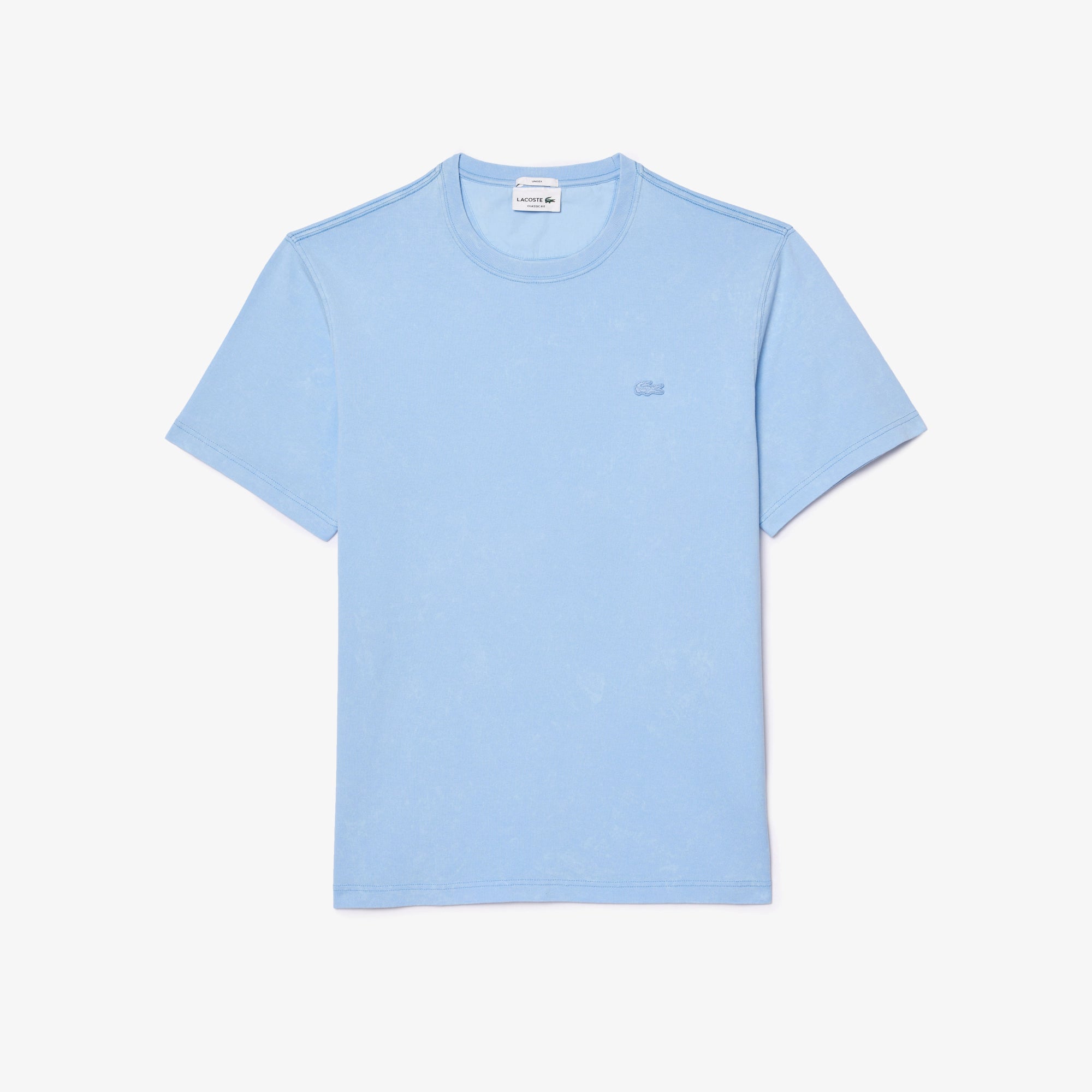 Lacoste Unisex Washed Effect Heavy Cotton T-Shirt