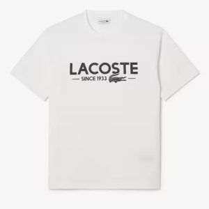 Lacoste Men's Printed Cotton T-Shirt